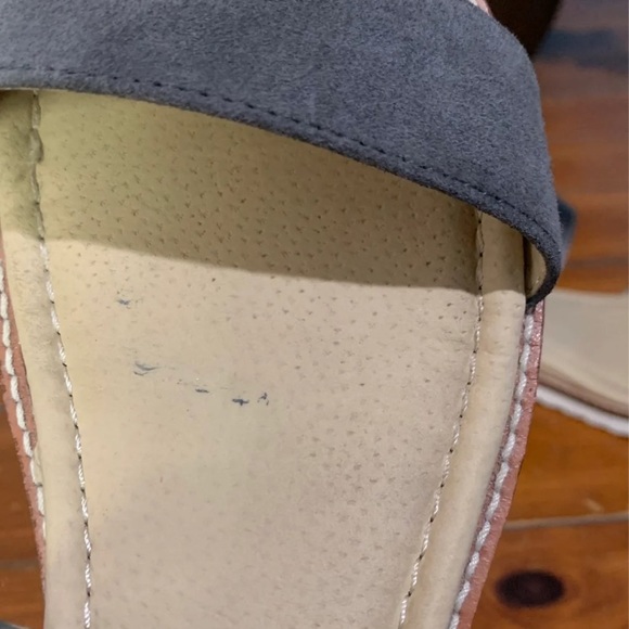 JBU Jambu Myrtle Sandal Charcoal Wedge Gray Silver - Picture 8 of 10